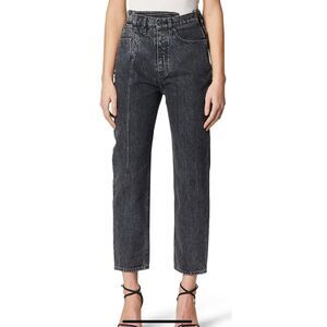 Hudson jeans high rise folded crop tapered